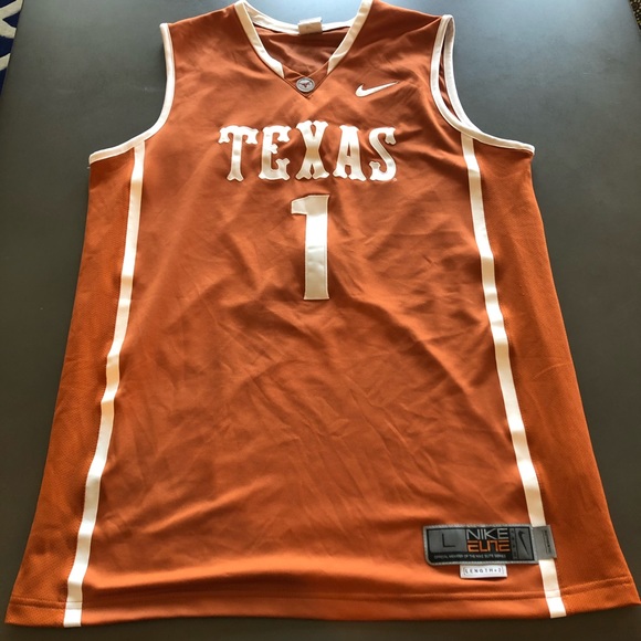 Nike Texas Longhorns Basketball Jersey - Picture 1 of 4